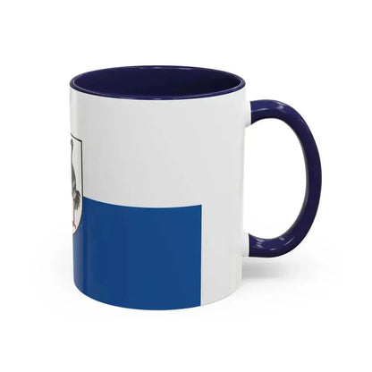 Flag of Jerichower Land Germany - Accent Coffee Mug - Go Mug Yourself