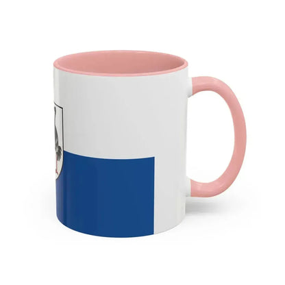Flag of Jerichower Land Germany - Accent Coffee Mug - Go Mug Yourself