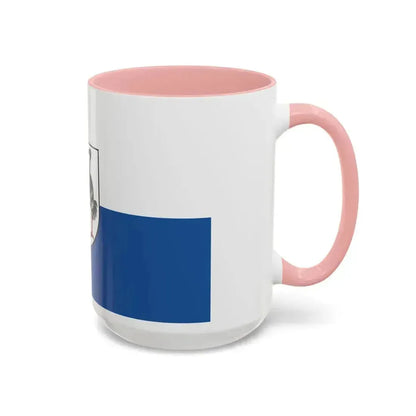Flag of Jerichower Land Germany - Accent Coffee Mug - Go Mug Yourself