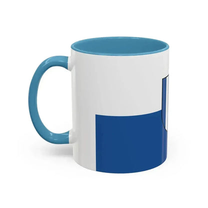 Flag of Jerichower Land Germany - Accent Coffee Mug - Go Mug Yourself