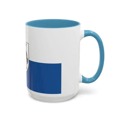 Flag of Jerichower Land Germany - Accent Coffee Mug - Go Mug Yourself