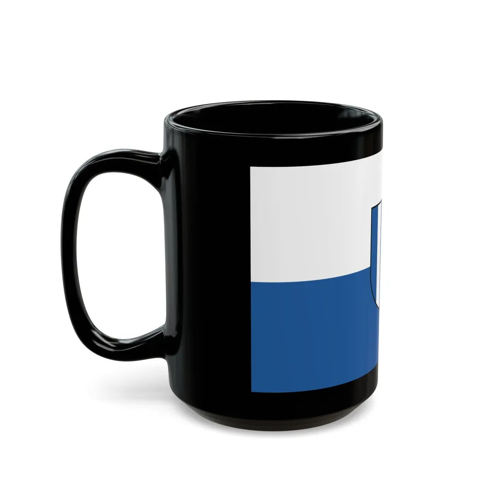 Flag of Jerichower Land Germany - Black Coffee Mug-Go Mug Yourself