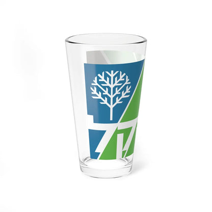 Flag of Jewish National Fund (Israel) Pint Glass 16oz - Go Mug Yourself