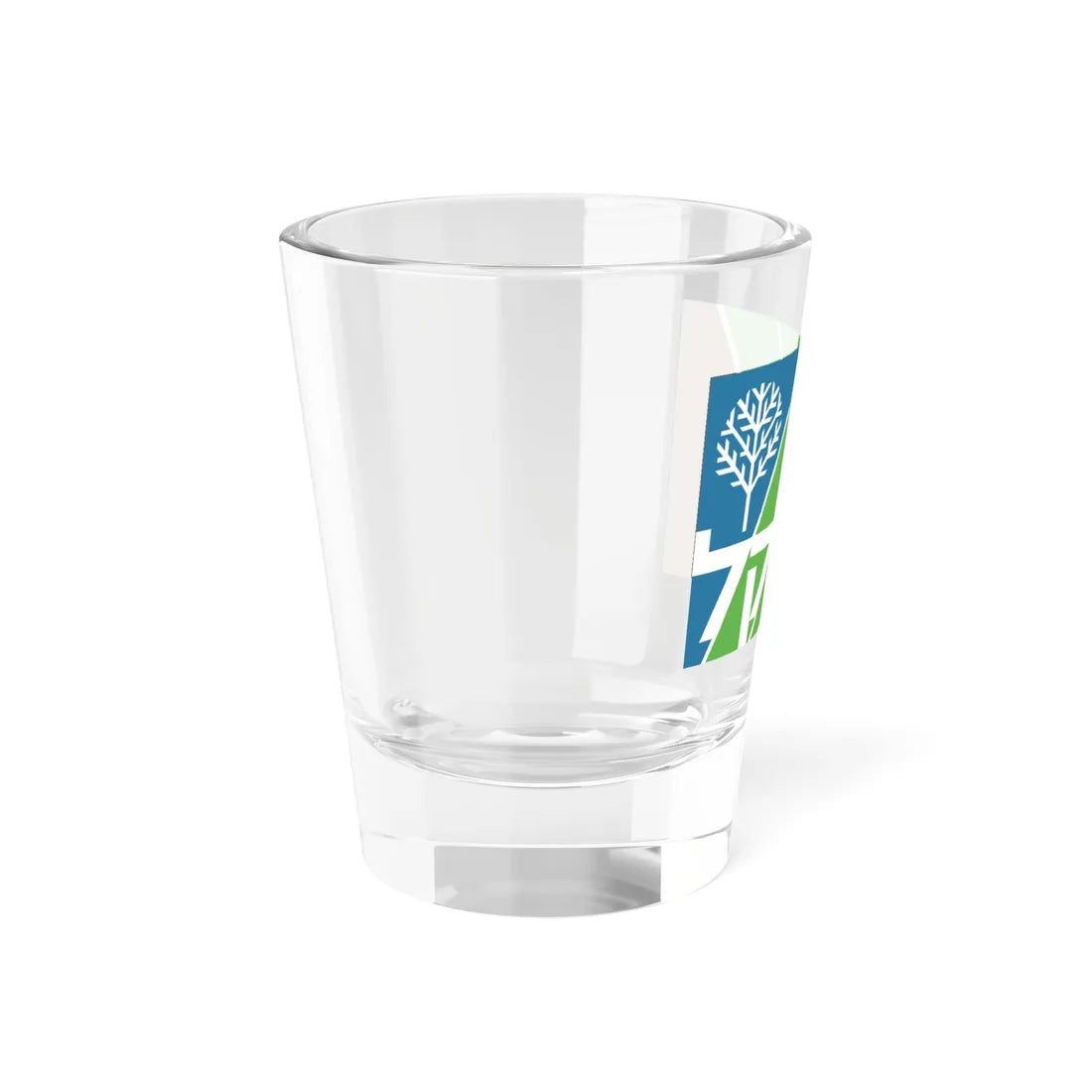 Flag of Jewish National Fund (Israel) Shot Glass 1.5oz - Go Mug Yourself