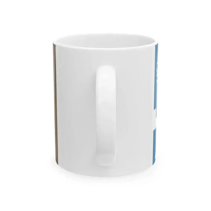 Flag of Jewish National Fund (Israel) White Coffee Mug - Go Mug Yourself