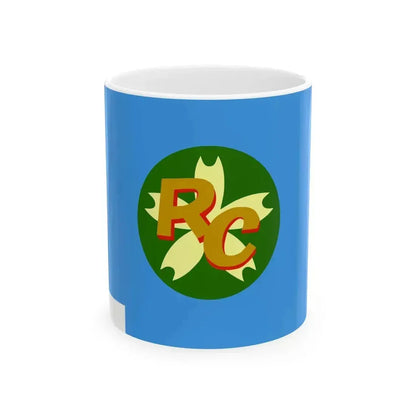 Flag of JGSDF reserve candidate (Japan) White Coffee Mug 11oz - Go Mug Yourself