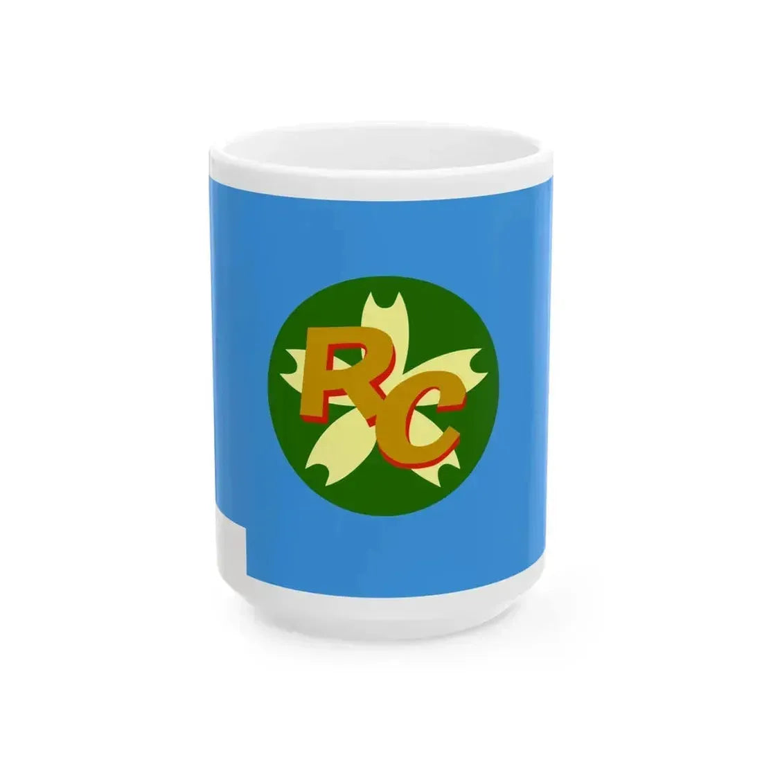 Flag of JGSDF reserve candidate (Japan) White Coffee Mug 15oz - Go Mug Yourself