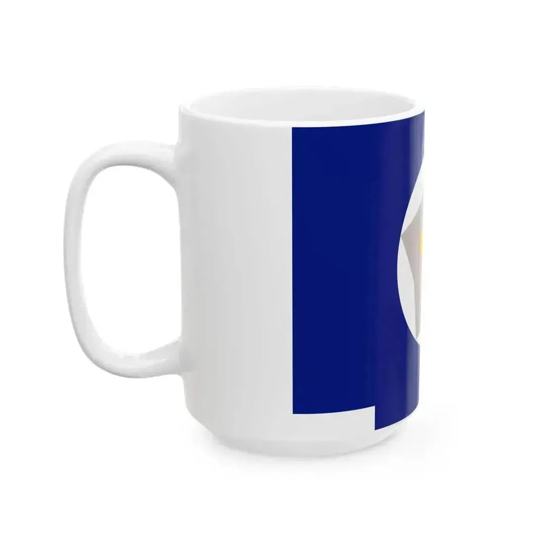 Flag of JGSDF reserve (Japan) White Coffee Mug - Go Mug Yourself