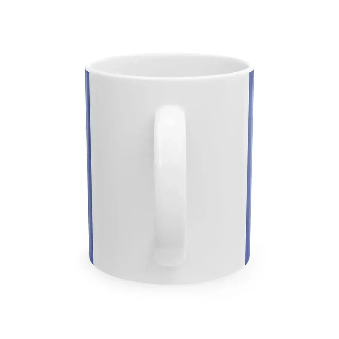 Flag of Jinsekikogen Hiroshima Blue (Japan) White Coffee Mug - Go Mug Yourself