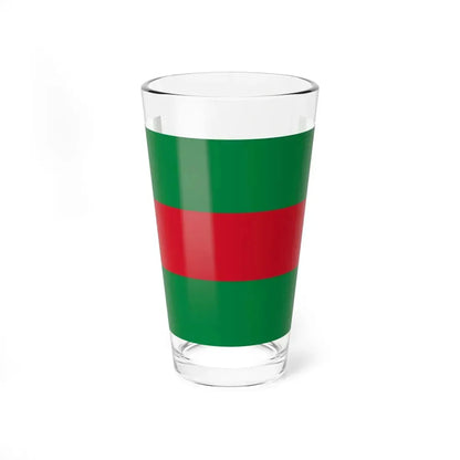 Flag of Jipijapa (Ecuador) Pint Glass 16oz 16oz - Go Mug Yourself