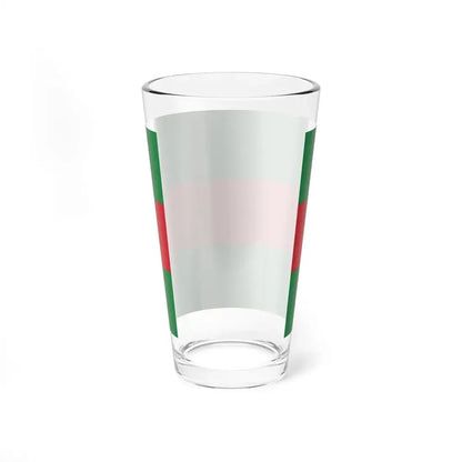 Flag of Jipijapa (Ecuador) Pint Glass 16oz - Go Mug Yourself
