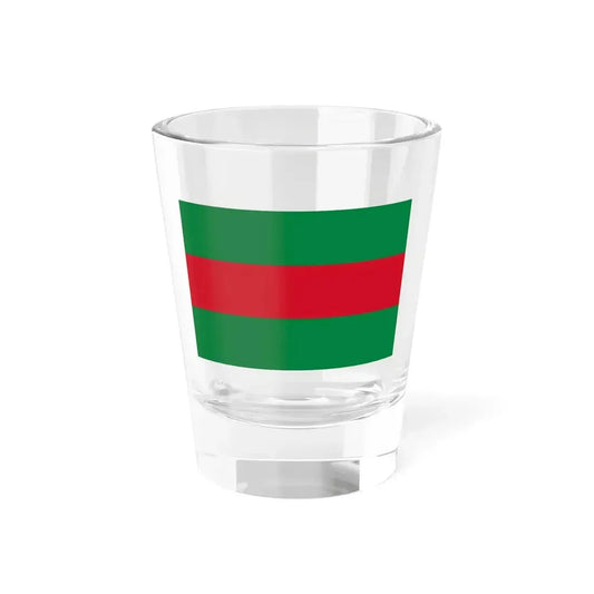 Flag of Jipijapa (Ecuador) Shot Glass 1.5oz 1.5oz - Go Mug Yourself