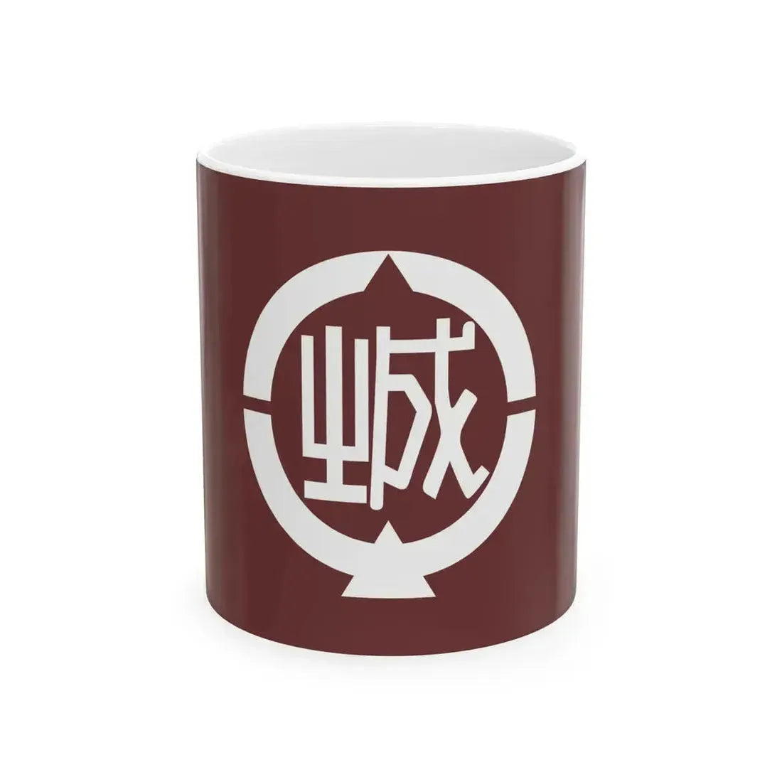 Flag of Johana Toyama 1973-2004 (Japan) White Coffee Mug 11oz - Go Mug Yourself