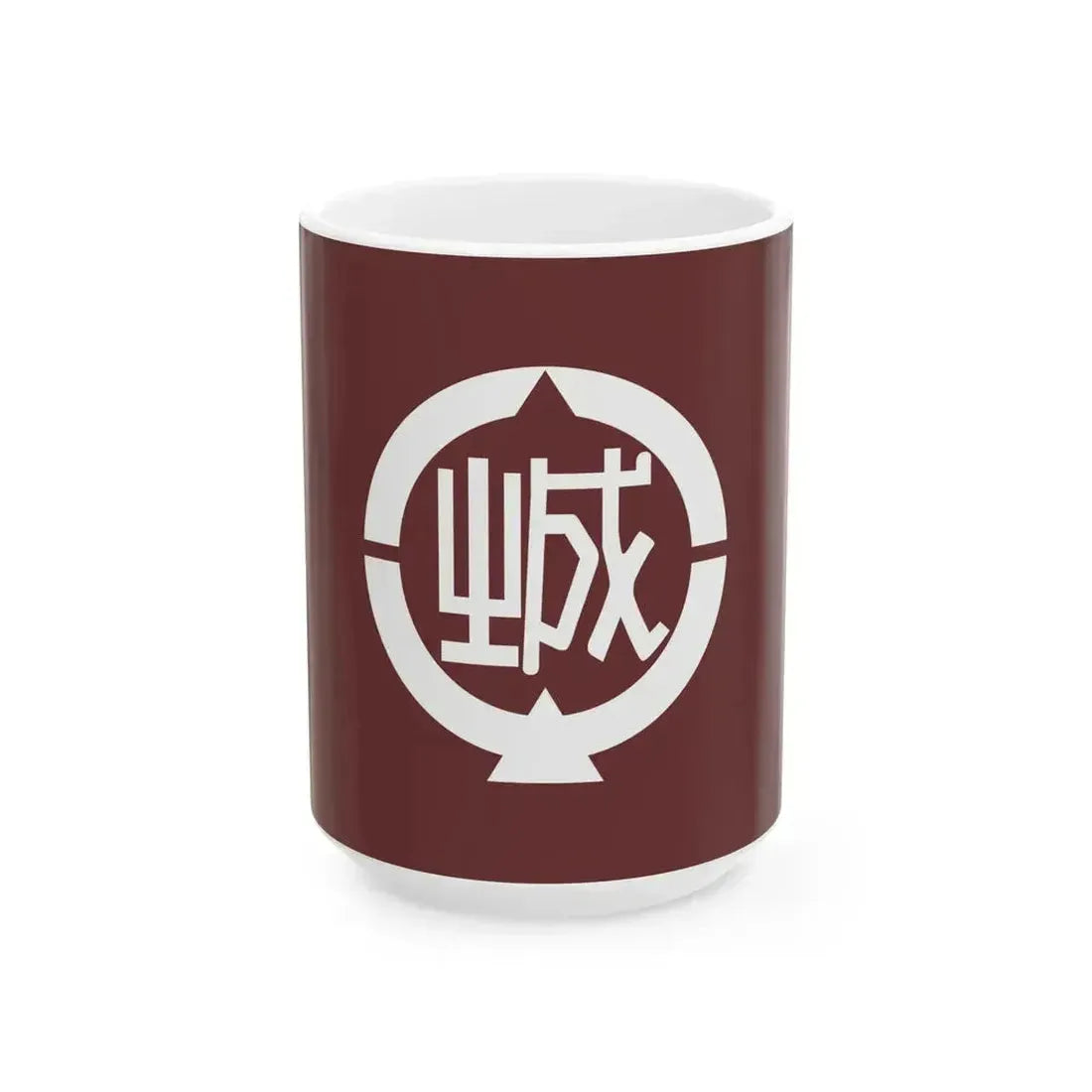 Flag of Johana Toyama 1973-2004 (Japan) White Coffee Mug 15oz - Go Mug Yourself