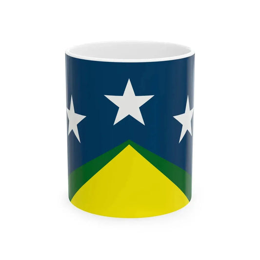 Flag of Johnson City Tennessee (United States) White Coffee Mug 11oz - Go Mug Yourself