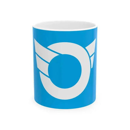 Flag of Johoji Iwate 1961-2006 (Japan) White Coffee Mug 11oz - Go Mug Yourself