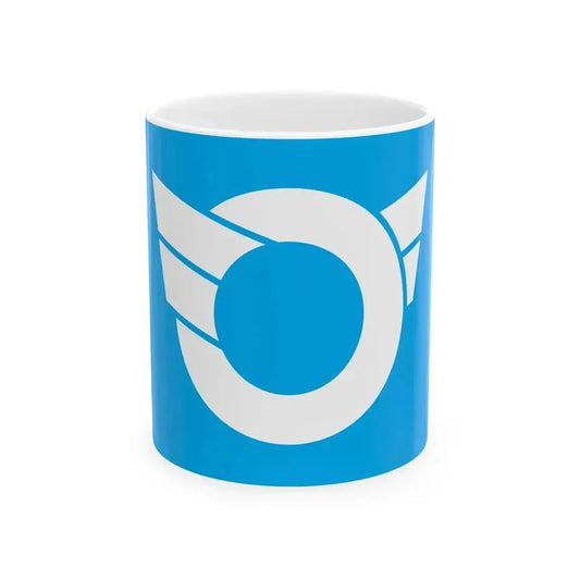 Flag of Johoji Iwate 1961-2006 (Japan) White Coffee Mug 11oz - Go Mug Yourself