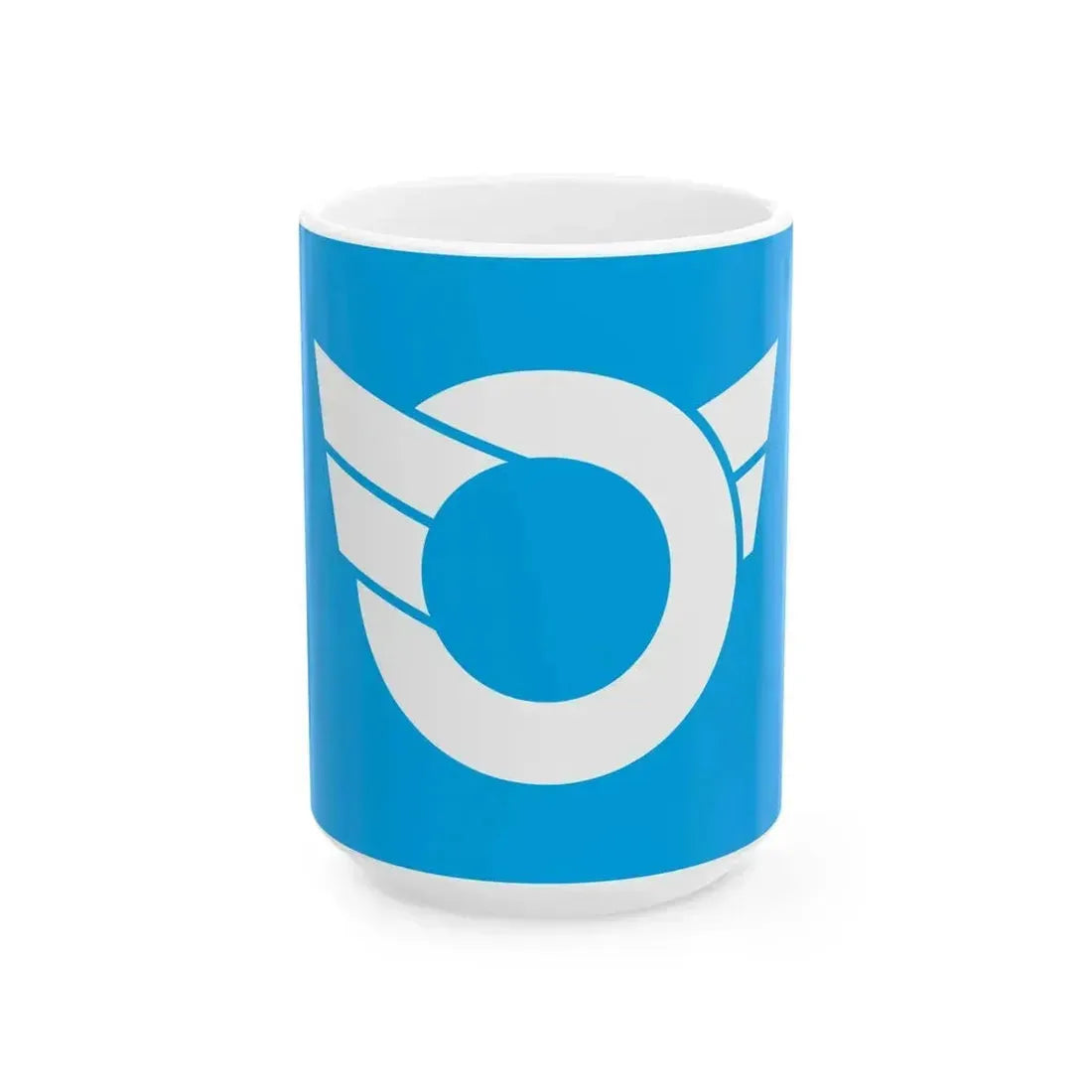 Flag of Johoji Iwate 1961-2006 (Japan) White Coffee Mug 15oz - Go Mug Yourself