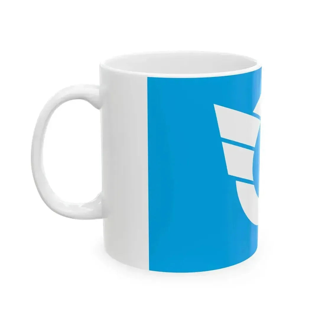 Flag of Johoji Iwate 1961-2006 (Japan) White Coffee Mug - Go Mug Yourself