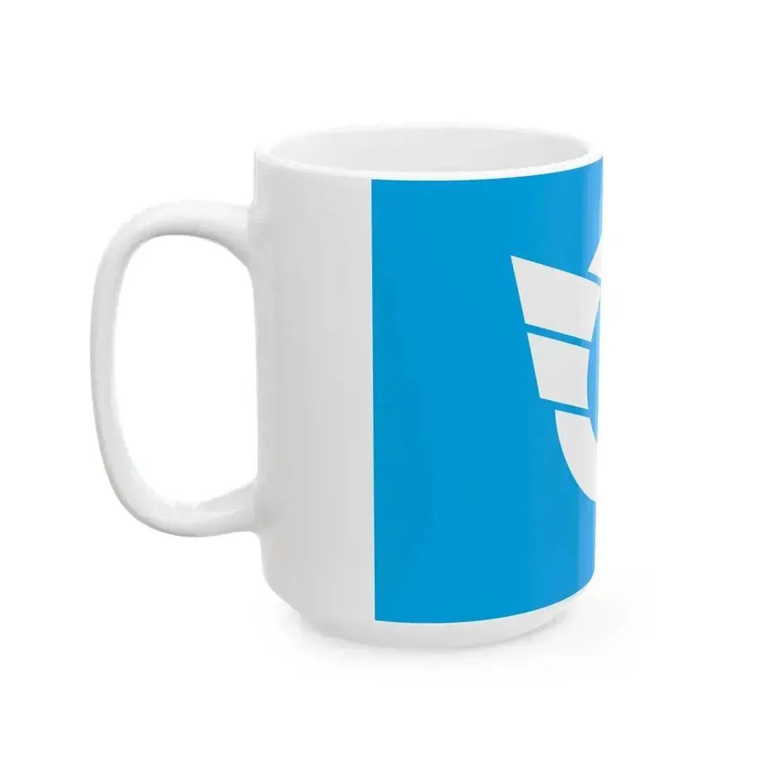 Flag of Johoji Iwate 1961-2006 (Japan) White Coffee Mug - Go Mug Yourself