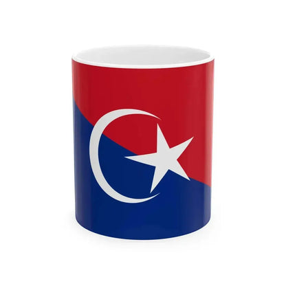 Flag of Johor Bahru Johor (Malaysia) White Coffee Mug 11oz - Go Mug Yourself