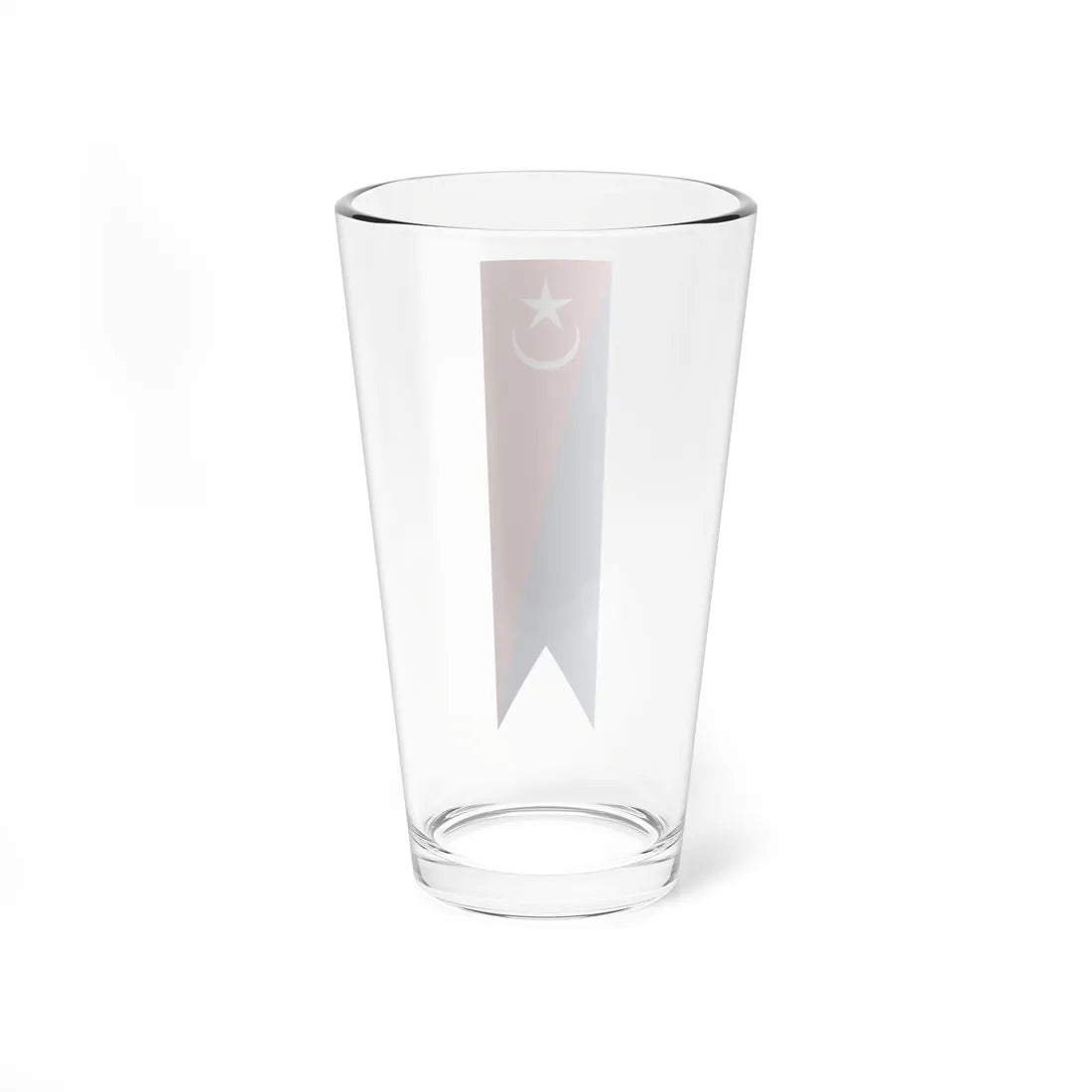 Flag of Johor Bahru Johor vertical (Malaysia) Pint Glass 16oz - Go Mug Yourself