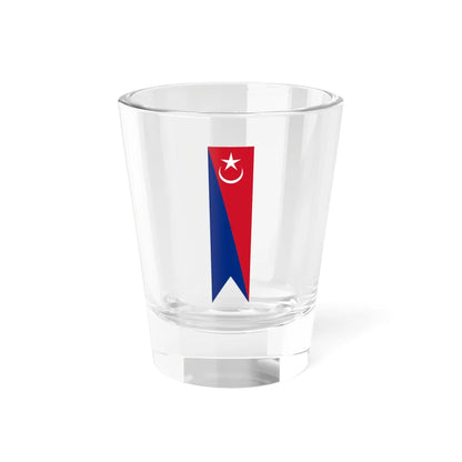 Flag of Johor Bahru Johor vertical (Malaysia) Shot Glass 1.5oz 1.5oz - Go Mug Yourself
