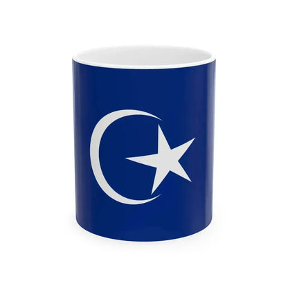 Flag of Johor First Minister (Malaysia) White Coffee Mug 11oz - Go Mug Yourself