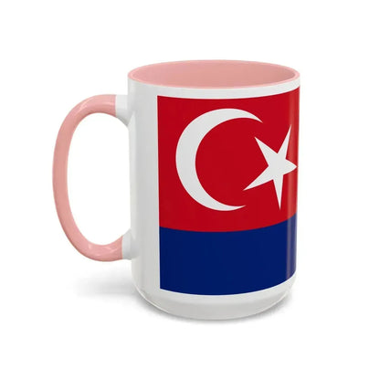 Flag of Johor Malaysia - Accent Coffee Mug - Go Mug Yourself