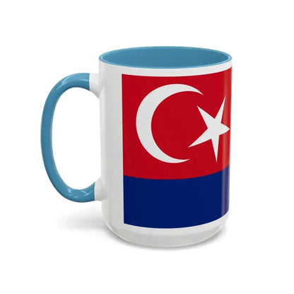 Flag of Johor Malaysia - Accent Coffee Mug - Go Mug Yourself