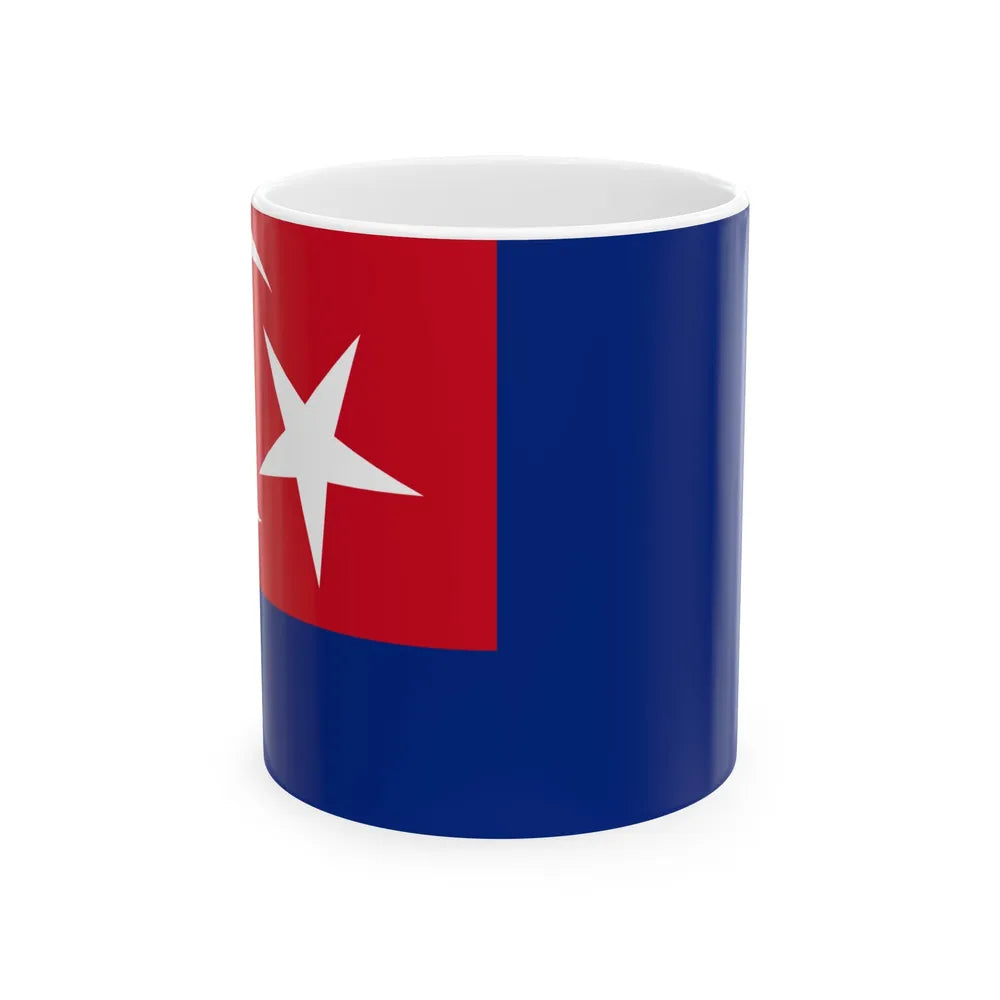 Flag of Johor Malaysia - White Coffee Mug-11oz-Go Mug Yourself