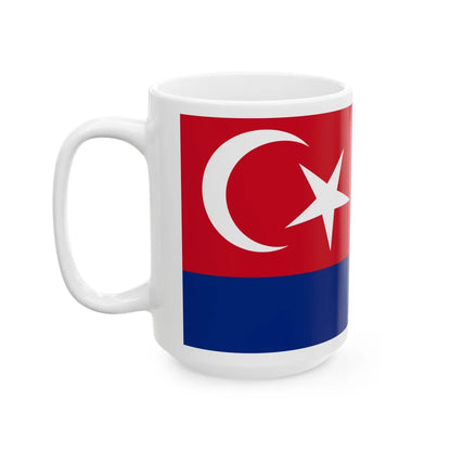 Flag of Johor Malaysia - White Coffee Mug-Go Mug Yourself