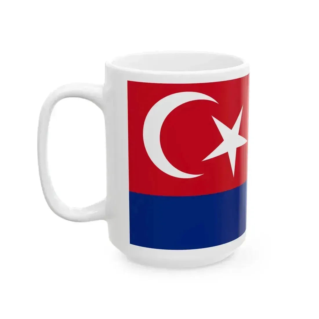 Flag of Johor Malaysia - White Coffee Mug - Go Mug Yourself