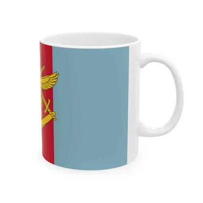 Flag of Joint Commander 1 Star AUS (Australia) White Coffee Mug - Go Mug Yourself
