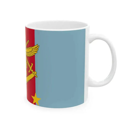 Flag of Joint Commander 2 Star AUS (Australia) White Coffee Mug - Go Mug Yourself
