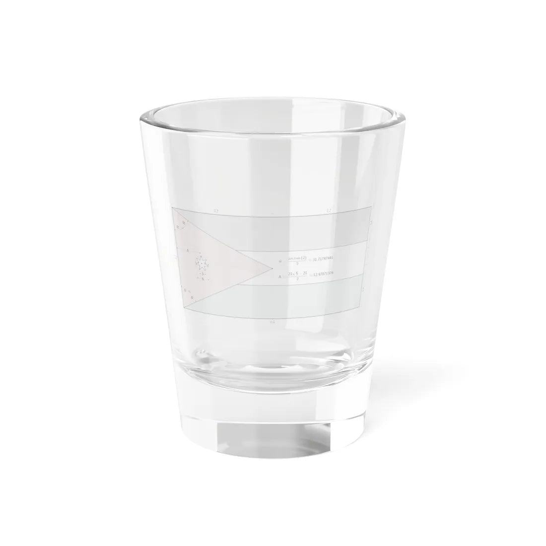 Flag of Jordan construction sheet (Jordan) Shot Glass 1.5oz 1.5oz - Go Mug Yourself