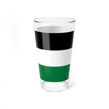 Flag of Jordan (Jordan) Pint Glass 16oz - Go Mug Yourself