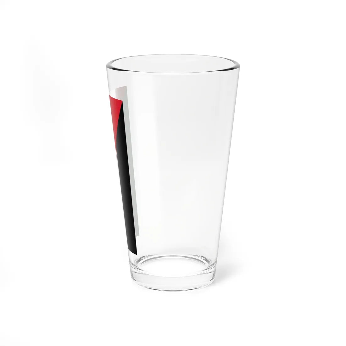 Flag of Jordan vertical (Jordan) Pint Glass 16oz - Go Mug Yourself