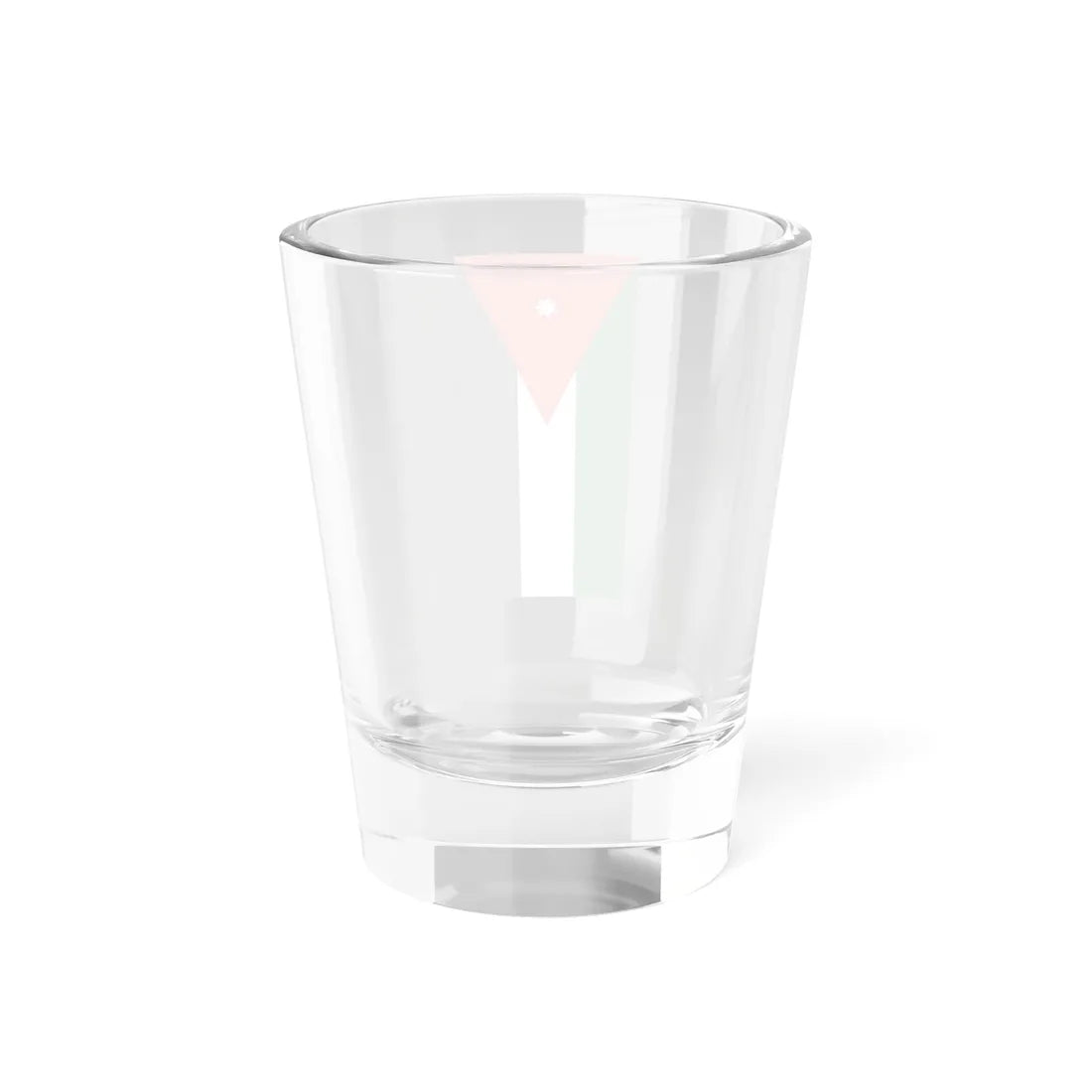 Flag of Jordan vertical (Jordan) Shot Glass 1.5oz - Go Mug Yourself