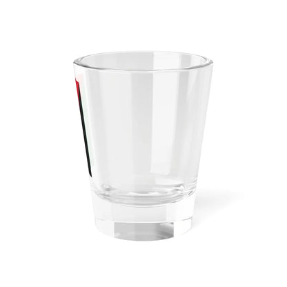 Flag of Jordan vertical (Jordan) Shot Glass 1.5oz - Go Mug Yourself