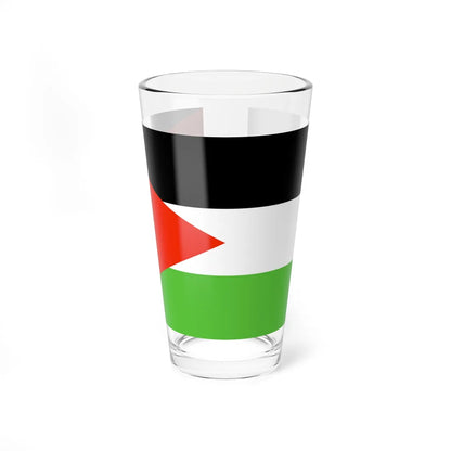 Flag of Jordan WFB 2000 (Jordan) Pint Glass 16oz 16oz - Go Mug Yourself