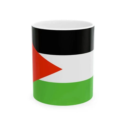 Flag of Jordan WFB 2000 (Jordan) White Coffee Mug 11oz - Go Mug Yourself