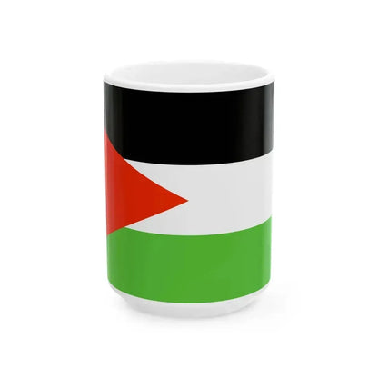 Flag of Jordan WFB 2000 (Jordan) White Coffee Mug 15oz - Go Mug Yourself