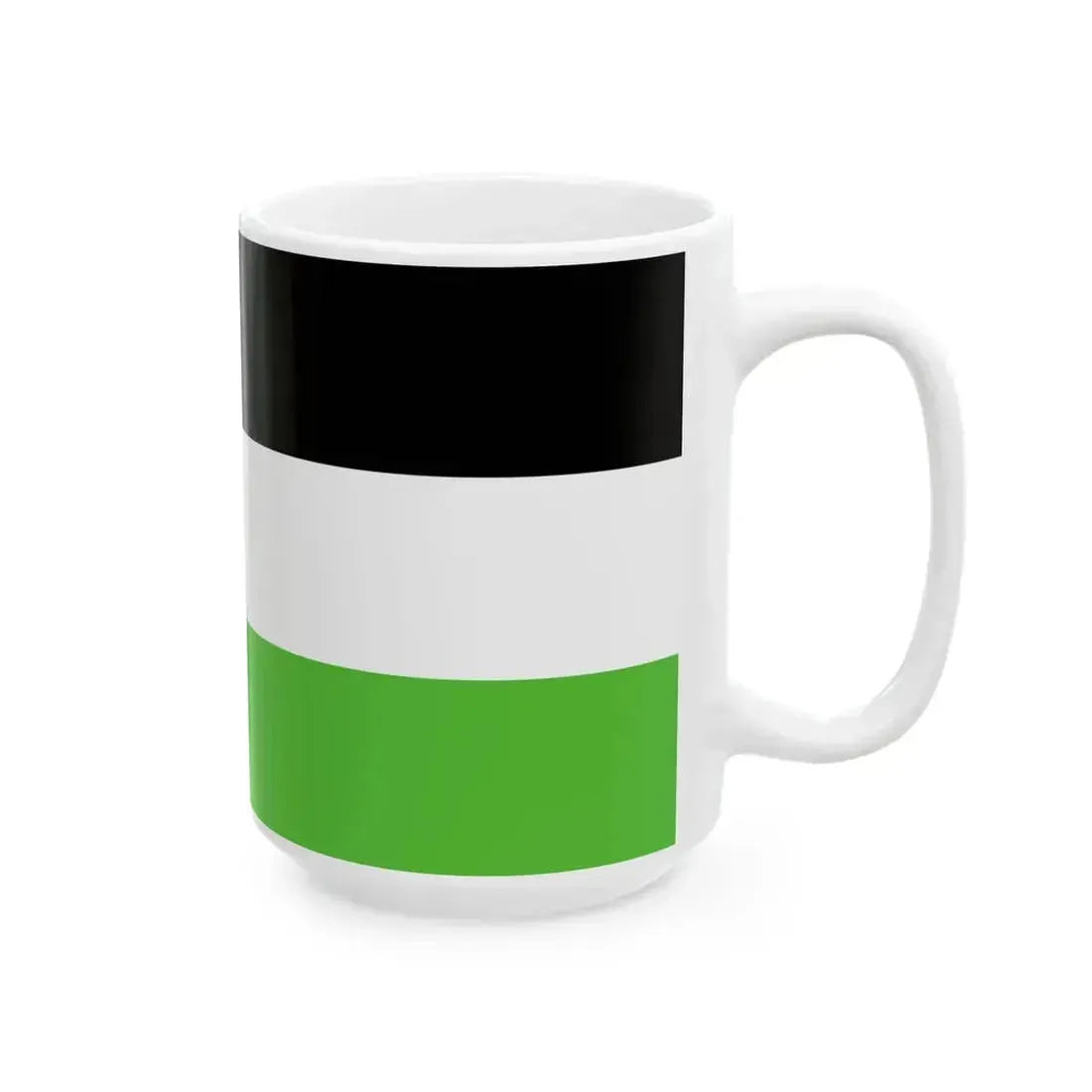 Flag of Jordan WFB 2000 (Jordan) White Coffee Mug - Go Mug Yourself