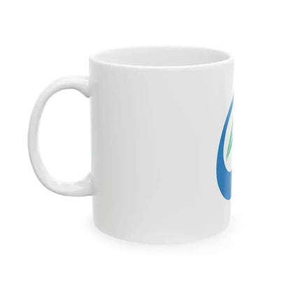 Flag of Joso Ibaraki (Japan) White Coffee Mug - Go Mug Yourself