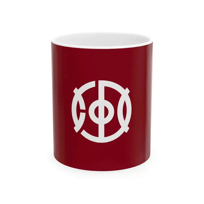 Flag of Joyo Kyoto (Japan) White Coffee Mug 11oz - Go Mug Yourself