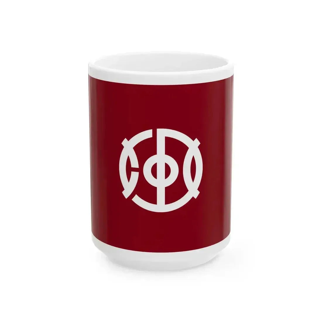 Flag of Joyo Kyoto (Japan) White Coffee Mug 15oz - Go Mug Yourself