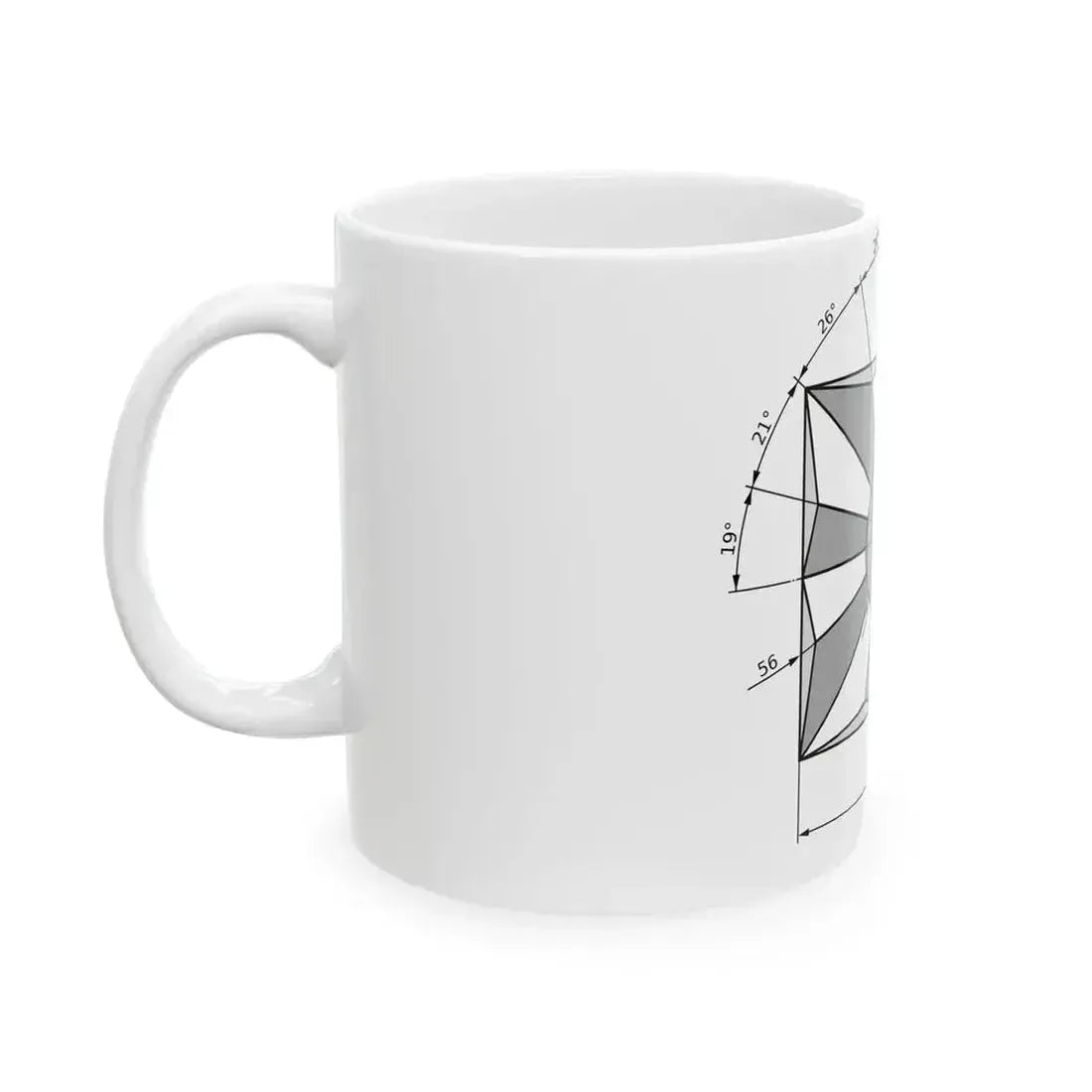 Flag of JSDF Construction sheet (Japan) White Coffee Mug - Go Mug Yourself
