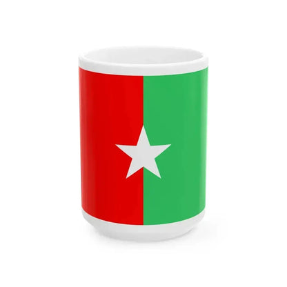 Flag of Jubaland (Mali) White Coffee Mug 15oz - Go Mug Yourself