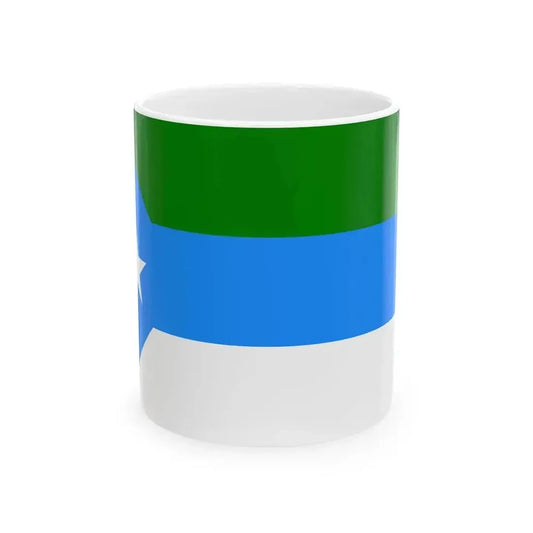 Flag of Jubaland Somalia (Mali) White Coffee Mug 11oz - Go Mug Yourself